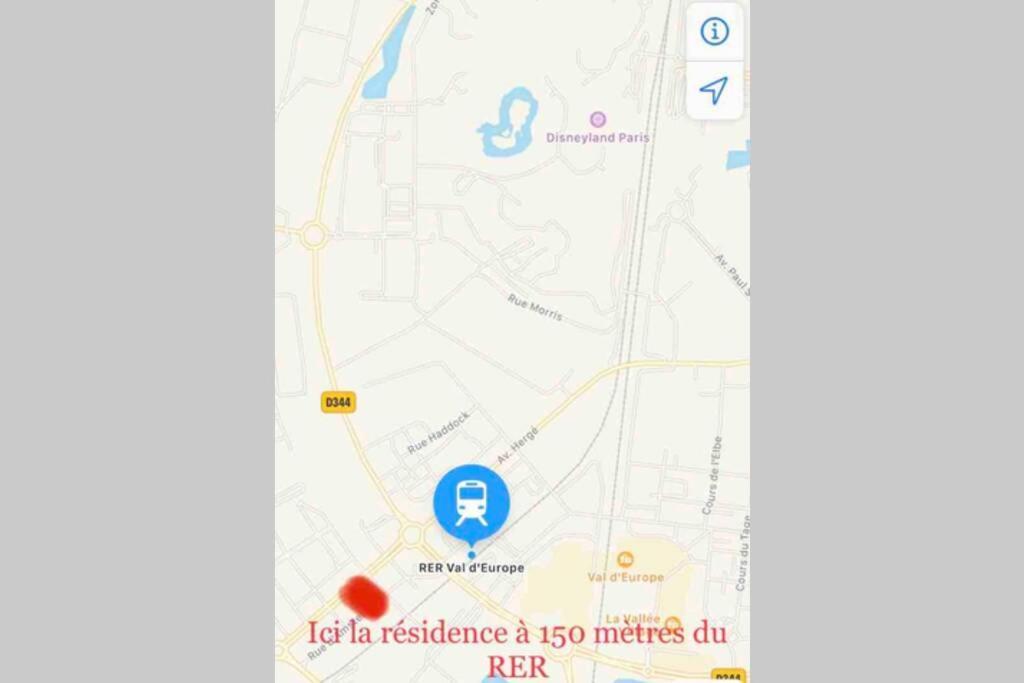 Escale A Disneyland Paris Apartment มองต์เตฮวา ภายนอก รูปภาพ